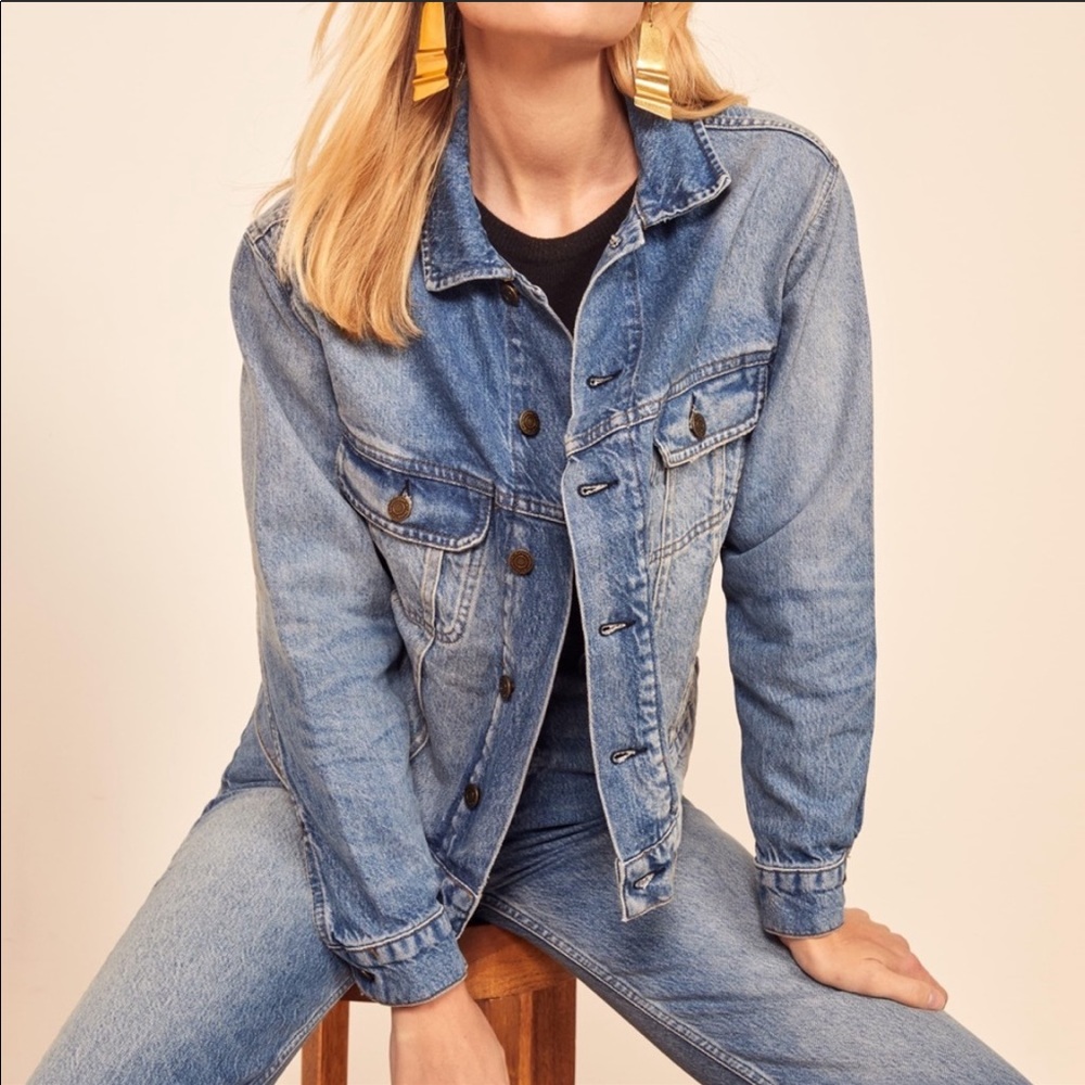 Reformation Denim Jacket NWT
